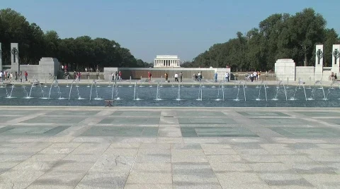 World War II Memorial Video stock 857322