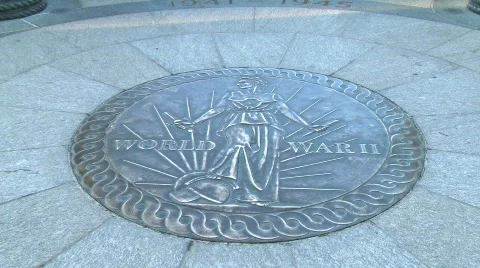 World War II Memorial Stock Footage 876685