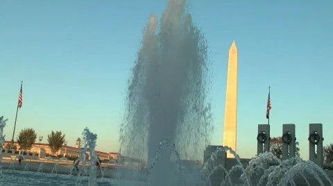World War II Memorial Stock Footage 876905