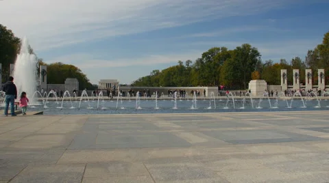 World War II Memorial Stock Footage 48659089