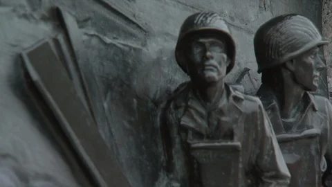 World War II Memorial Stock Footage 123934187