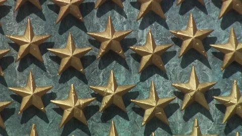 World War II Memorial Stock Footage 123934804