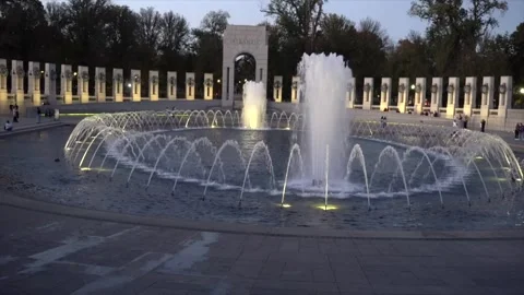 World War II Mounument Stock Footage 289873007