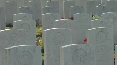 World War one British War Graves Stock Footage 99553601