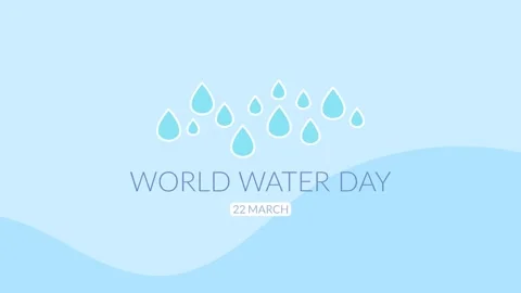 World Water Day Vídeo Stock 335638877