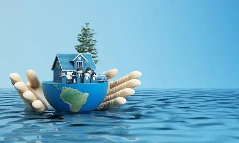 World water day, saving water quality campaign and environmental protection c Иллюстрация