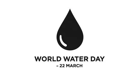 World water day vector concept. design for web banner, poster, and social m.. Stock Illustration