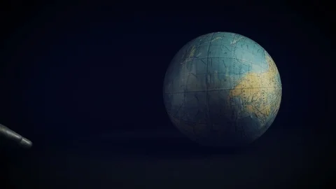 The world is in white hands Stock Footage 97265373
