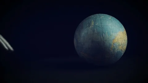 The world is in white hands Stock Footage 103482924