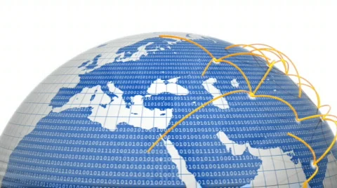World Wide Connections Stock Footage 828982