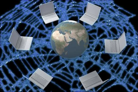 World Wide Web concept Stock Photos
