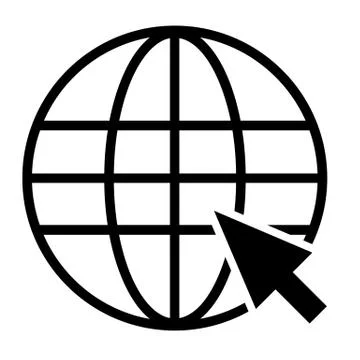 World wide web icon Stock Illustration