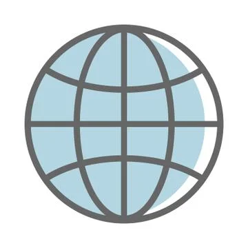 World wide web icon Illustrazione stock