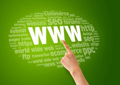 World wide web Stock Illustration