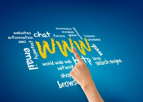 World wide web Stock Illustration