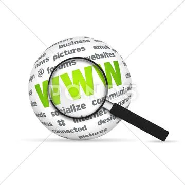 World wide web Stock Illustration