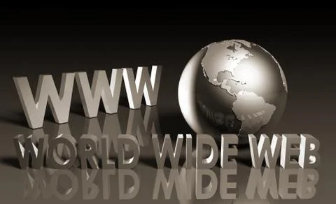 World wide web Illustrazione stock