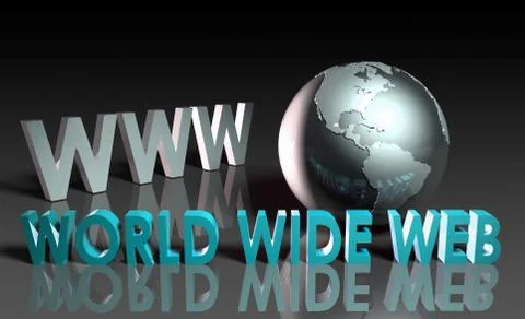 World wide web Illustrazione stock