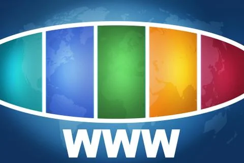 World wide web Stock Illustration