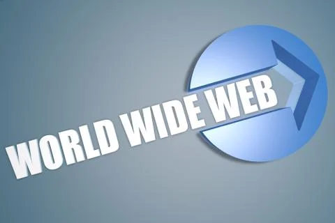 World Wide Web Illustrazione stock