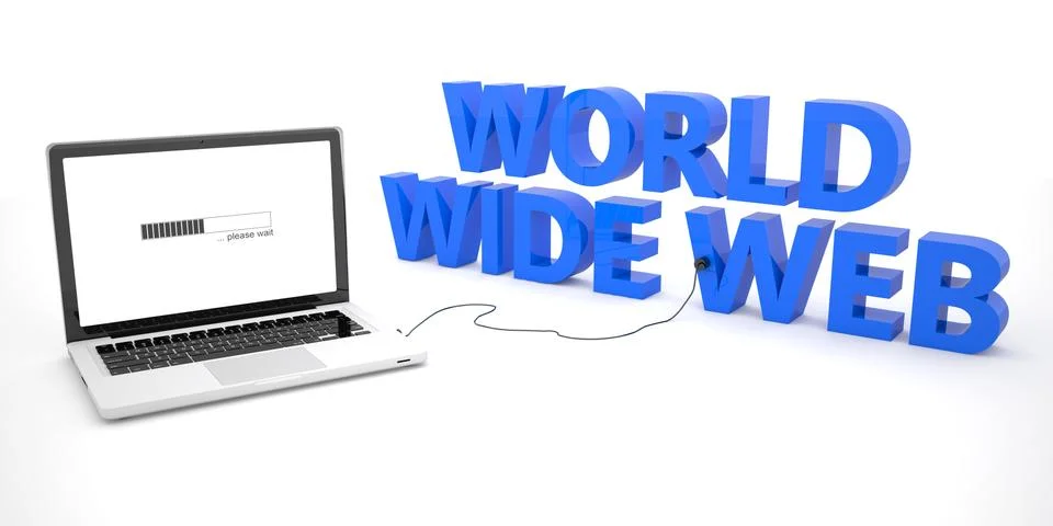 World Wide Web Stockillustratie
