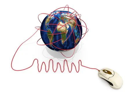 The World Wide Web Ilustração Stock