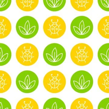 World Wildlife Day seamless pattern Stock Illustration