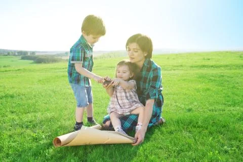 This world without borders. Go to new adventures and discoveries. A beautiful Stock-Fotos