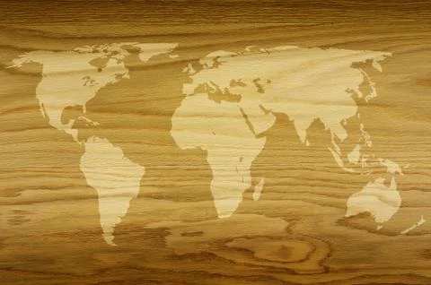 World of wood Stock Illustration