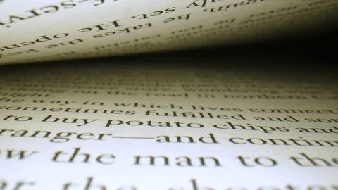 A world of words Stock Footage 105462897