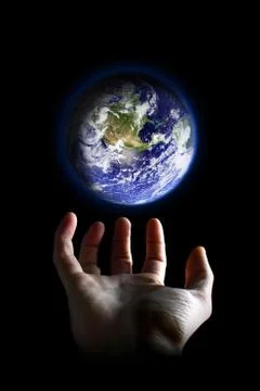 World in your hands Stock-Fotos