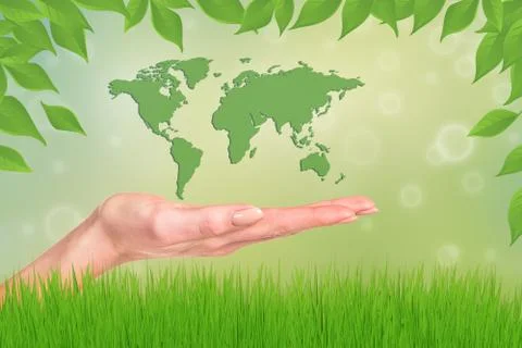 World in your hands Fotos Stock