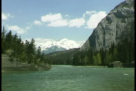 WorldClips-Bow River-2 Stock-Footage 8947193