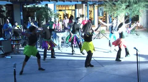 WorldClips-Brazil Dancers-ws Stock Footage 8917046