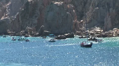 WorldClips-Cabo Peninsula-ws-zoom Stock Footage 8920060
