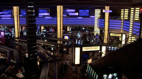 WorldClips-Casino Interior-ws Stock Footage 8925481