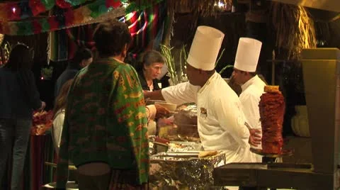 WorldClips-Fiesta Buffet 库存影片 8920185