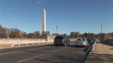 WorldClips-Independence Avenue Traffic Stock Footage