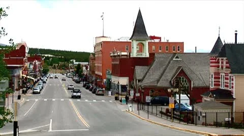 WorldClips-Leadville-Cloudy-ws Video stock 8923151