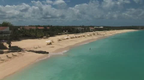 WorldClips-Malliouhana Beach-xws Stock Footage