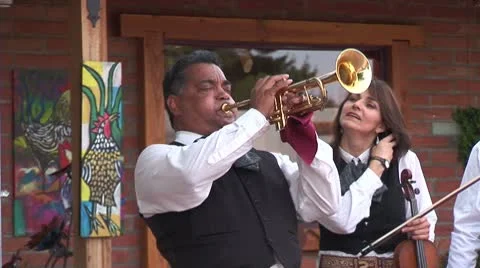 WorldClips-Mariachi Trumpeter Stock Footage 8917257