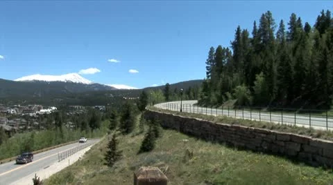 WorldClips-Mountain Roads-ws Video stock 8923433