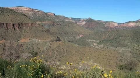WorldClips-Salt River Canyon-xws Видео 8917673
