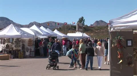 WorldClips-Tubac Fair Family Stock Footage