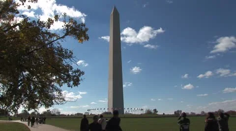 WorldClips-Washington Monument Video stock 8923907
