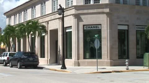 WorldClips-Worth Ave Walkers Stock Footage