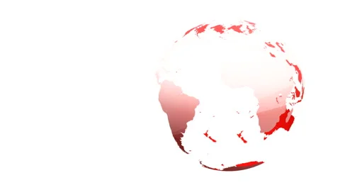 Worldmap detailed animation 32 Stock Footage 47098234