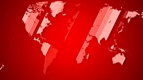 Worldmap detailed animation 5 Stock Footage 46709791