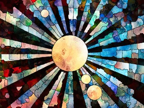 The Worlds Above Ilustración de archivo
