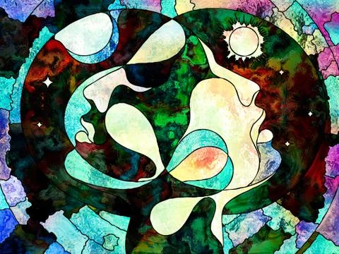 Worlds of Another Stockillustratie